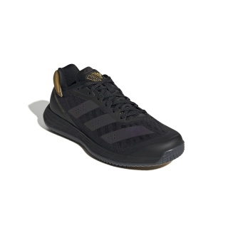 adidas Halowe buty do tenisa Adizero Fastcourt 2.0 Marvel czarny/złoty męskie